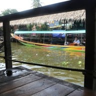 บรรยากาศ ตลาดน้ำคลองลัดมะยม