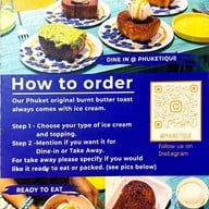 เมนู Phuketique Coffee Bar ภูเก็ตทีค