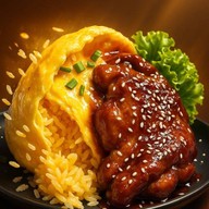 ข้าวไข่ข้นไก่เกาหลี