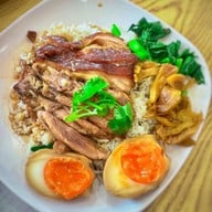 เมนูของร้าน ขาหมูบ้านไร่ บางชัน