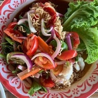 เมนูของร้าน ตำลั่นทุ่ง