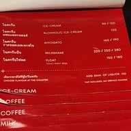 เมนู JingJing Ice-cream Bar and Cafe