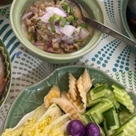 เมนูของร้าน มัดหมี่ อาหารไทยพวน ลพบุรี