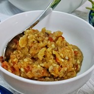 เมนูของร้าน อ้ายจิ้น ลาบคั่วเมืองเหนือ เลียบคลองภาษีเจริญฝั่งใต้ ม.เดอะเนเจอร์ซิตี้ 2/110 ซ.6