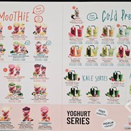 เมนู Lele Juice Bar Central world