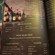 เมนู Ranee's Restaurant Khoasan road