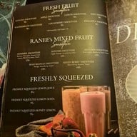 เมนู Ranee's Restaurant Khoasan road