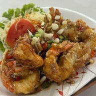 กุ้งอบภูเขาไฟ