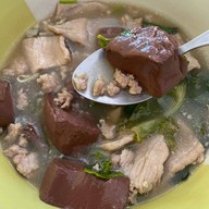 เมนูของร้าน เลือดหมูราชวงศ์