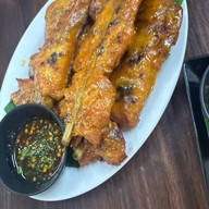 ไก่ย่างกะทิสดสวนเสือ -