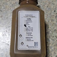 เมนูของร้าน PARADAi Crafted Chocolate หอศิลป์กรุงเทพฯ