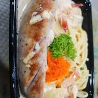 เมนูของร้าน Olio Pasta & Bakery อินดี้ปิ่นเกล้า ซอย 7 ตลาดอินดี้ปิ่นเกล้า ซอย7 (ด้านหลัง)