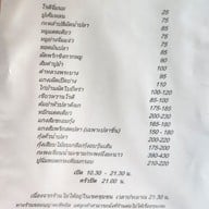 เมนู ครัวแมกไม้ คลองวาฬ