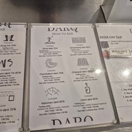 เมนู DARQ : Specialty chocolate barAri  อารีย์