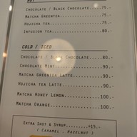 เมนู Bless Coffee Roaster