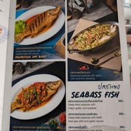 เมนู เรือโป๊ะ Seafood By แสนสมบูรณ์