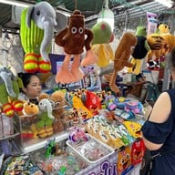 บรรยากาศ ตลาดน้ำอัมพวา