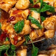 ไข่เจียวทรงเครื่อง ข้าวหมูทอด  ( ครัวสุพรรณ )