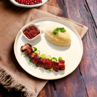 ร้านข้าวมันไก่สิงคโปร์ ไฮชิค ปั๊มนํ้ามัน ซัสโก้ สแควร์ สาขาพุทธบูชา