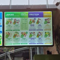เมนู Boost Juice Bars Silom Complex