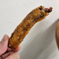 เมนูของร้าน กล้วยทอดอัมพวา ปั๊มปตท ศรีนครรินทร์บางเมือง