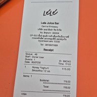 Lele Juice Bar Central Embassy
