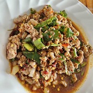 เมนูของร้าน ส้มตำบ้านแม่ อาหารอีสานรสแซ่บ New Park Bangphai