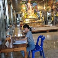 บรรยากาศ โบสถ์สเตนเลส วัดหัวสวน