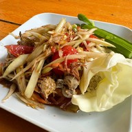 เมนูของร้าน ร้านปูเป้100เมนูยำ&ส้มตำ มทส.ประตู1