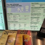 เมนู Oh! Juice - โอ้ จู๊ซ Siam Square One