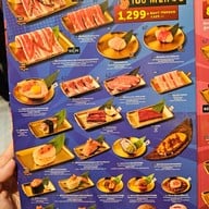 เมนู Sukishi Korean Charcoal Grill เซ็นทรัล ปิ่นเกล้า