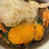 เมนูของร้าน สมศักดิ์ปูอบ ลาดหญ้า