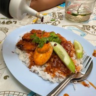 เมนูของร้าน ข้าวหมูแดงเท็กซัสเยาวราช