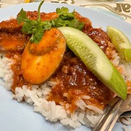 เมนูของร้าน ข้าวหมูแดงเท็กซัสเยาวราช