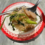 เมนูของร้าน เจ๊หมวย หมี่กะเฉด คั่วไก่ เยาวราช แอมไชน่าทาวน์