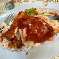 เมนูของร้าน ข้าวหมูแดงเท็กซัสเยาวราช