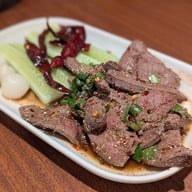 เมนูของร้าน ยอดลาบเป็ดอุดร พระราม 9