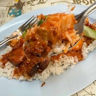 เมนูของร้าน ข้าวหมูแดงเท็กซัสเยาวราช
