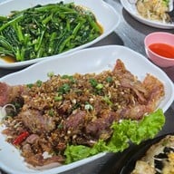 เมนูของร้าน ฉอเล้ง หมี่กระเฉดตลาดพลู ตลาดพลู