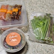 เมนูของร้าน บ้านส้มตำ บางนา