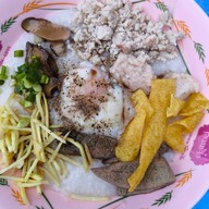 โจ๊กแต้จิ๋ว ต้มเลือดหมูใบตำลึง ลำลูกกา คลองสี่ ตลาดลาดสวาย
