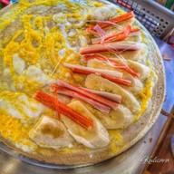 โตเกียว เครปแป้งหอม กะ น้ำปั่น ชาครีมชีส บางศรีเมือง