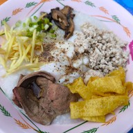 โจ๊กแต้จิ๋ว ต้มเลือดหมูใบตำลึง ลำลูกกา คลองสี่ ตลาดลาดสวาย