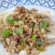 เมนูของร้าน ก๋วยเตี๋ยวต้มยำสามเหนือ ข้าวต้มแห้งคุณนิด พุทธมณฑลสาย 2