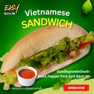 เมนูของร้าน Easy Bánh Mì (Sathorn)