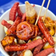 ป้าแป๊ดลูกชิ้นยืนกินบุรีรัมย์ ร้านเด็ด King Power ลาดกระบัง