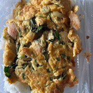 เมนูของร้าน ข้าวไข่เจียว BTS สนามเป้า ทางออก 3