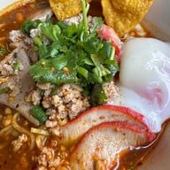 โคกกลอยบะหมี่ต้มยำไข่