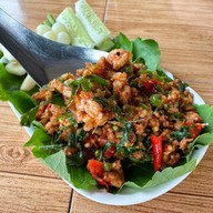 เมนูของร้าน บ้านเคียงน้ำ บางปะอิน อยุธยา