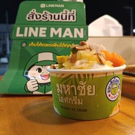 หน้าร้าน มหาชัยไอศกรีม นราวดี ซิตี้พาร์ค (บริเวณด้านหน้า Lotus's go fresh) นราวดี ซิตี้พาร์ค